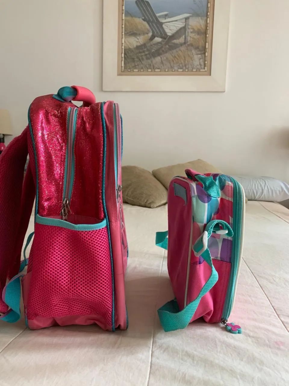 Mochila + Lancheira infantil  - Foto 2