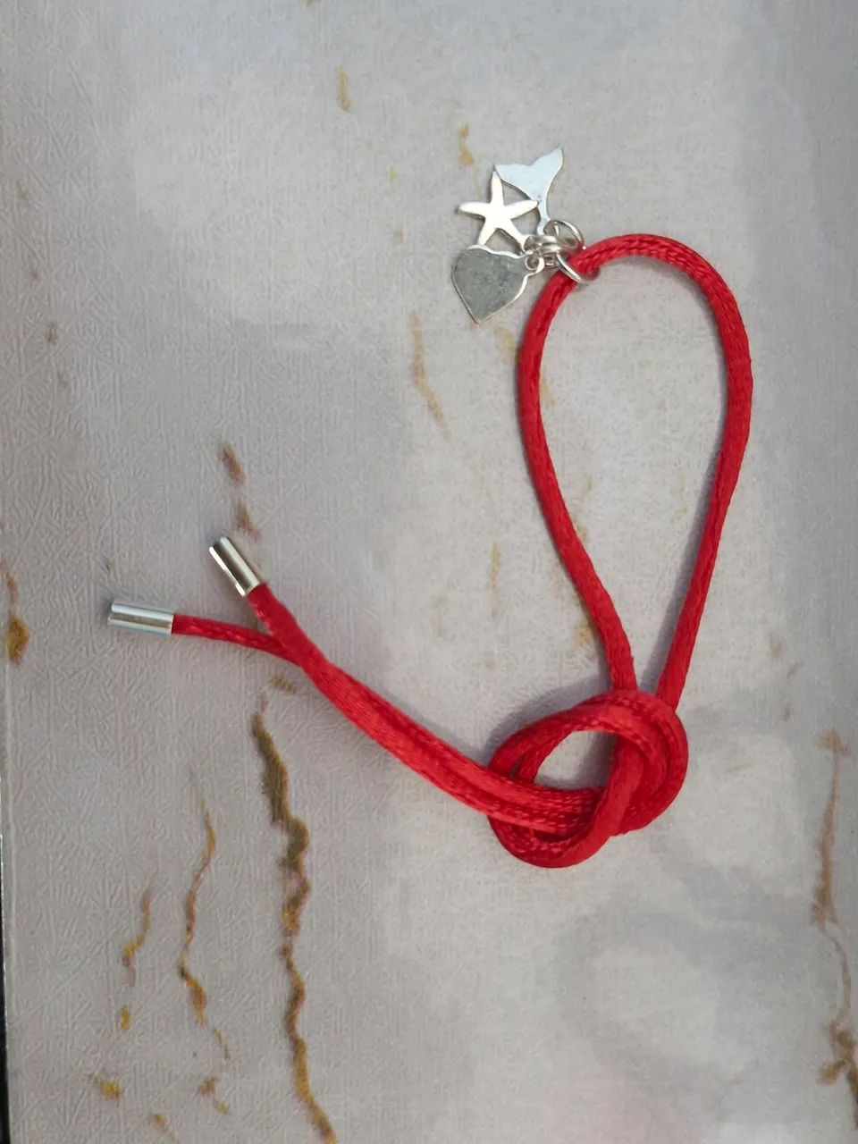 Pulseira de cetim/prata 925 #2 - Foto 2