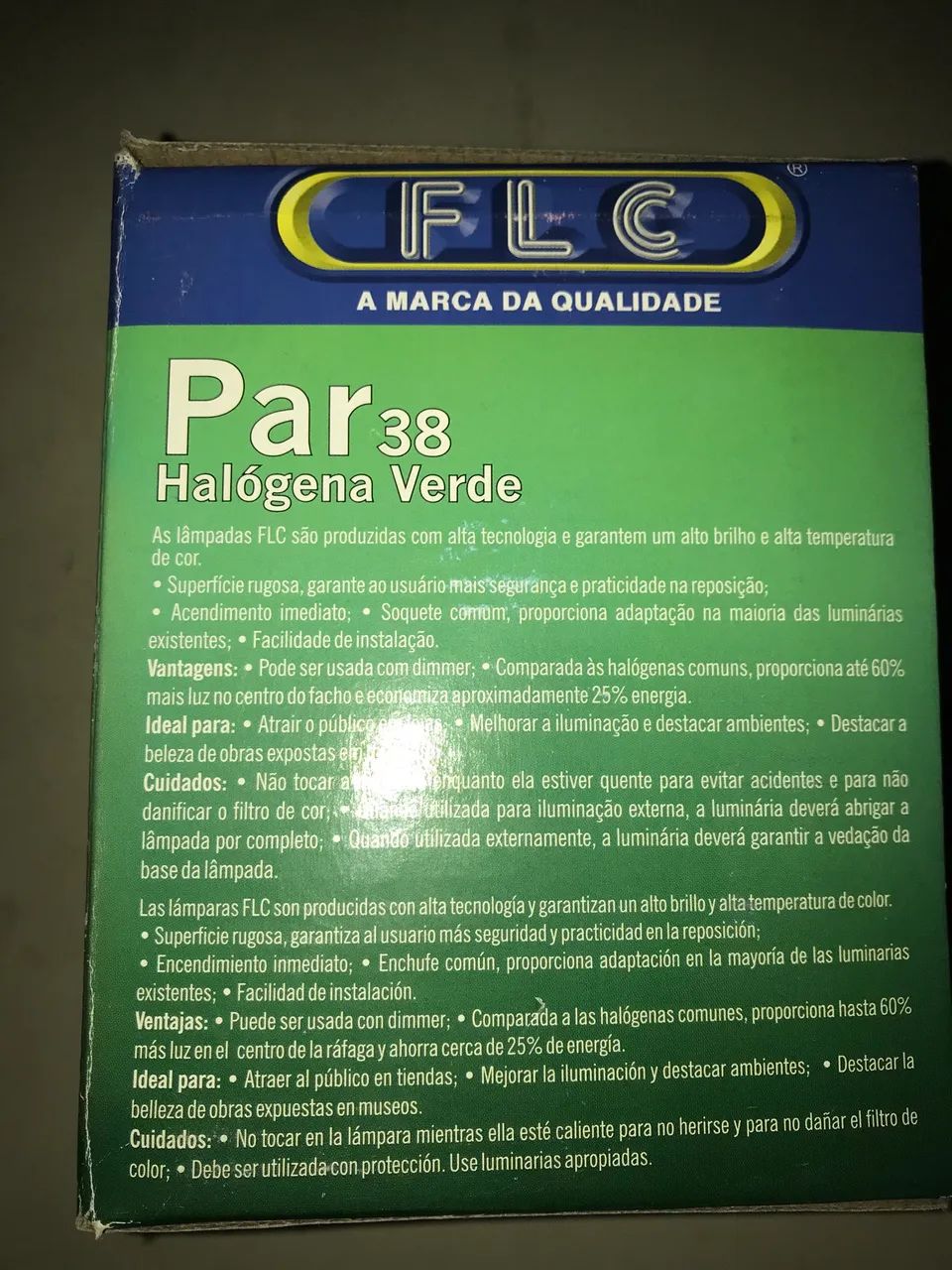 Lâmpada Halogena Verde 90watts - FLC - Foto 5