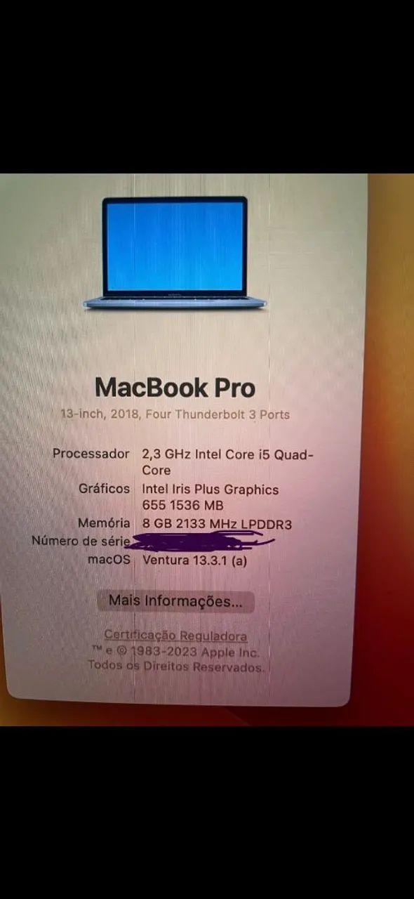 MacBook Pro 2018 - Foto 4