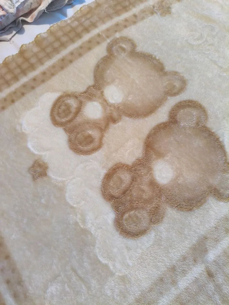 Coberto de bebê de ursinho  - Foto 2