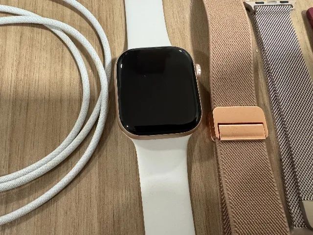 Apple Watch Séries 11 GPS - Rose Gold 42mm - Foto 2