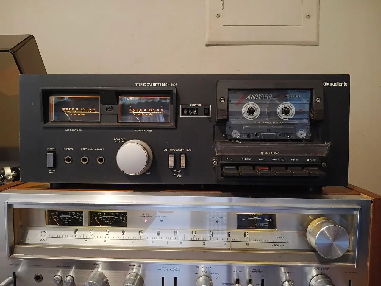 Tape Deck Gradiente S106  - Foto 2