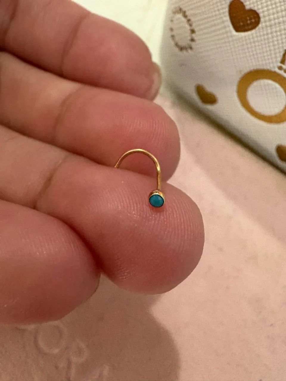 Piercing de ouro  - Foto 3