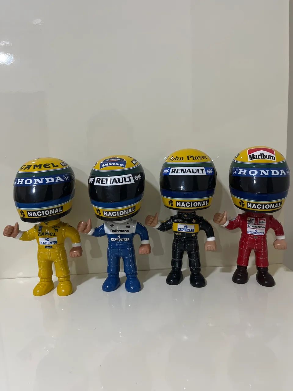 Bonecos Ayrton Senna Cabeças Grandes Novos  - Foto 2
