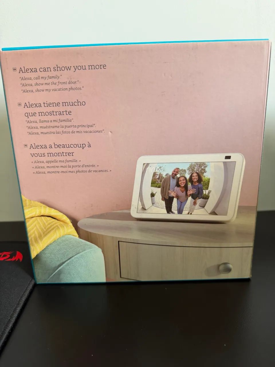 Amazon Echo Show 8 (MAIOR) Branca - Estado de Loja na Caixa - Entrega Hoje - Foto 2