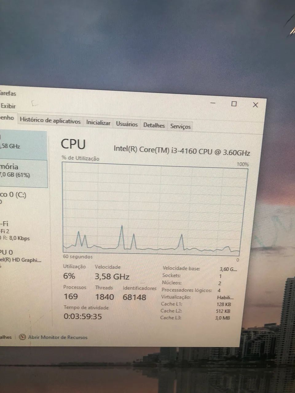 Computador completo core i3, 8gb de ram, Wifi  - Foto 2