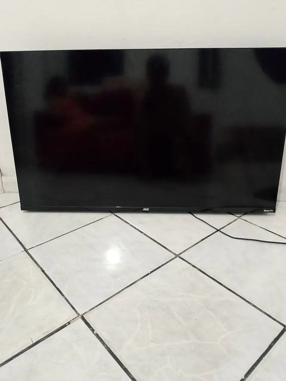Tv Roku tv,43 polegadas, Smartphone,pouco tempo de uso 