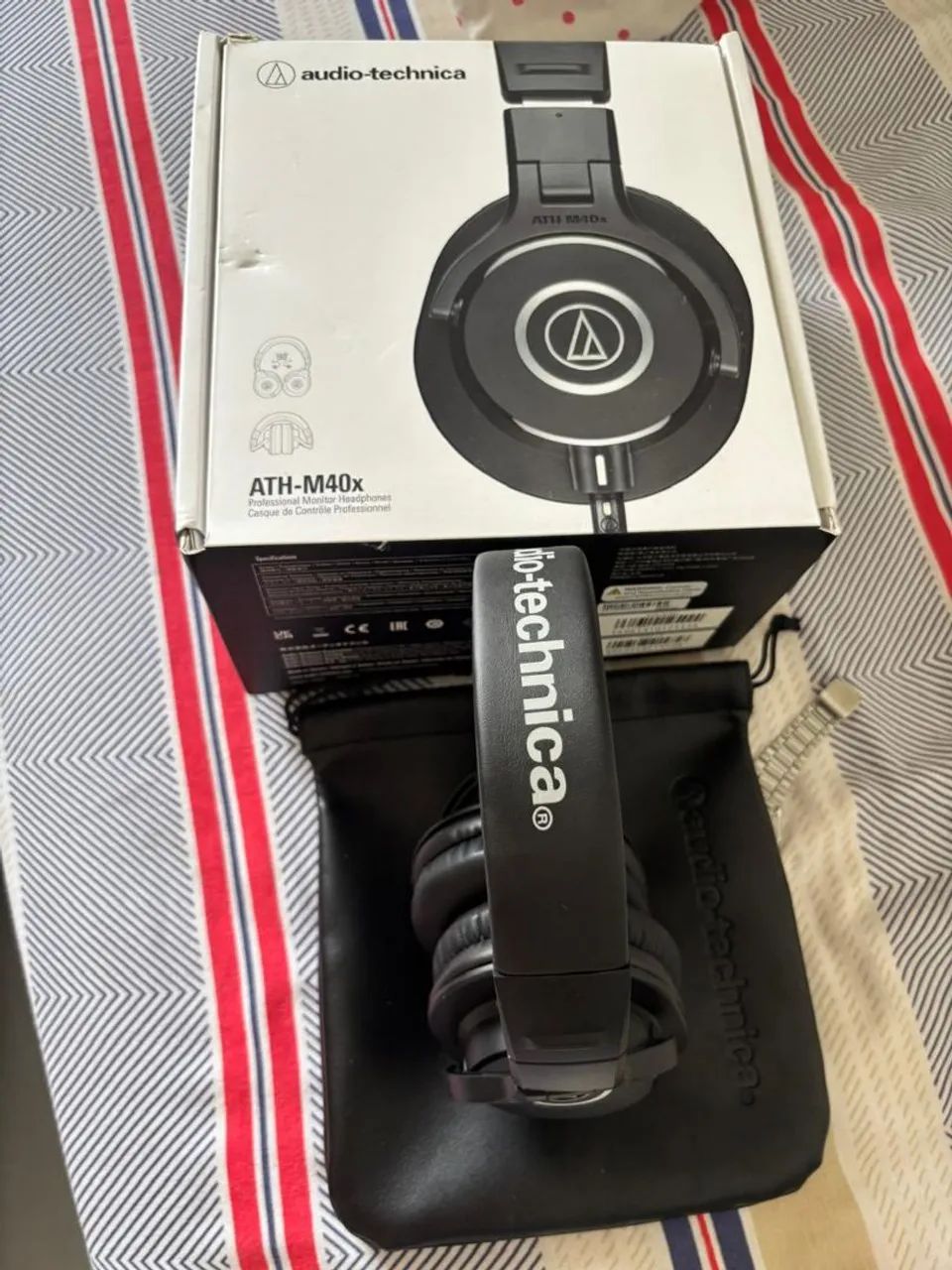 audio technica ath m40x 