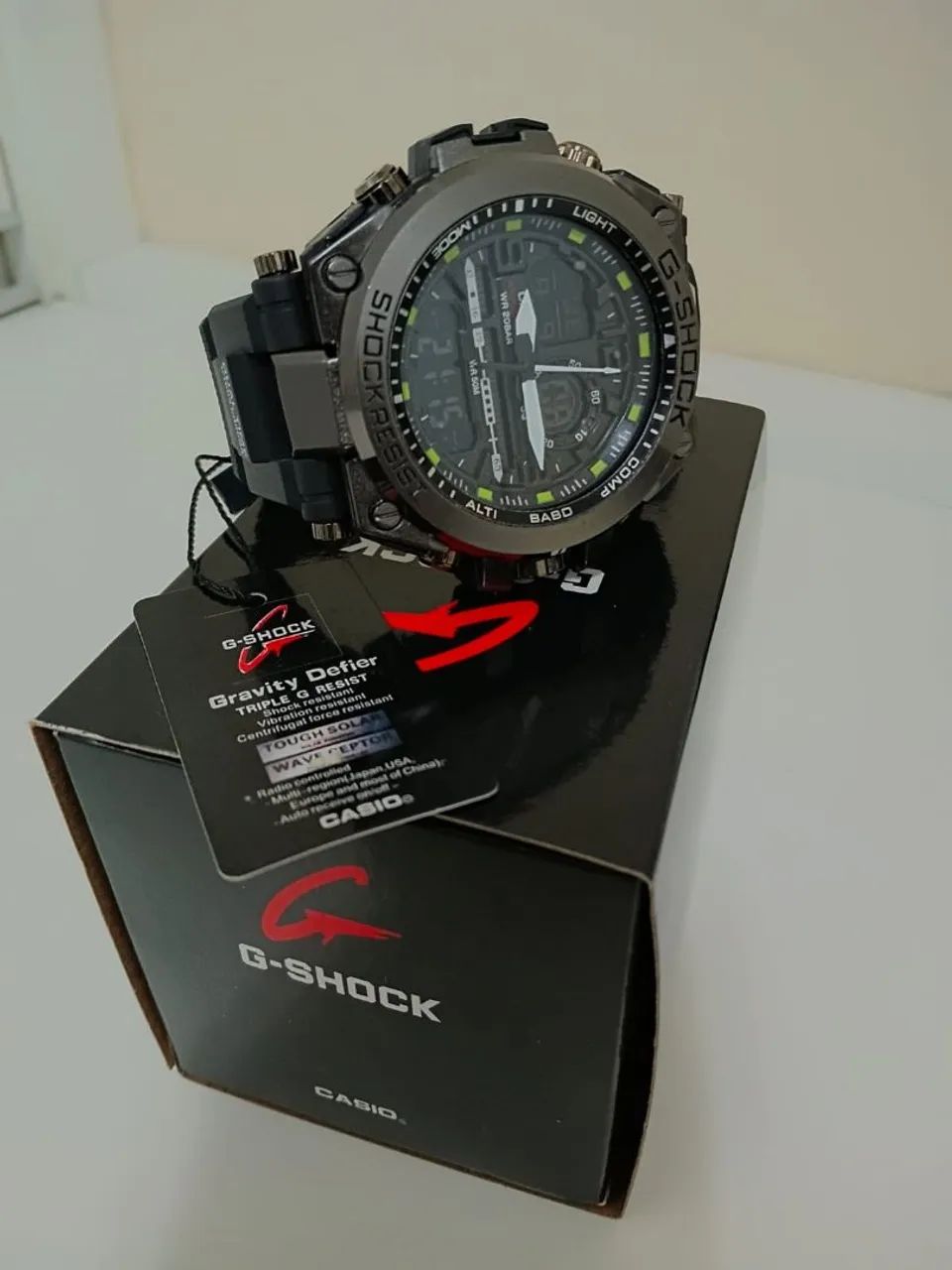 casio g-shock 5369 mtg-s1000d novo na caixa, comprei e não usei