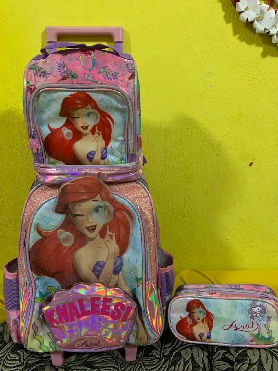 Kit mochila Ariel bagagio