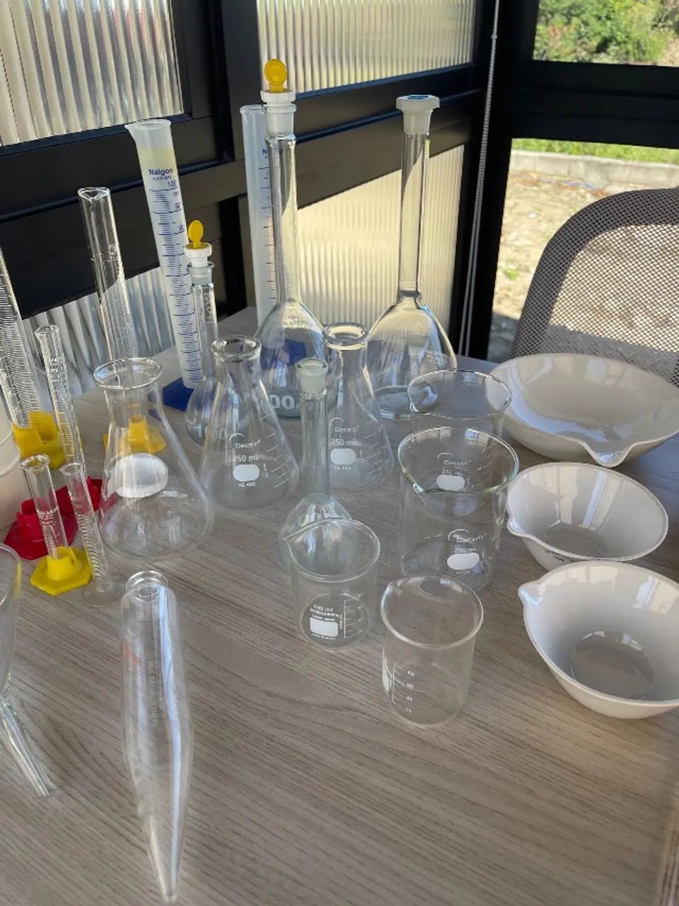 Lote  completo de Vidrarias de Laboratório  - Foto 3