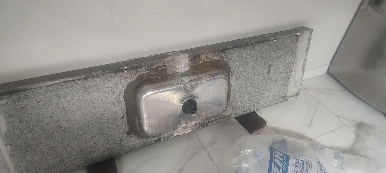 Pia de Mármore 2m x 52lg - Foto 2