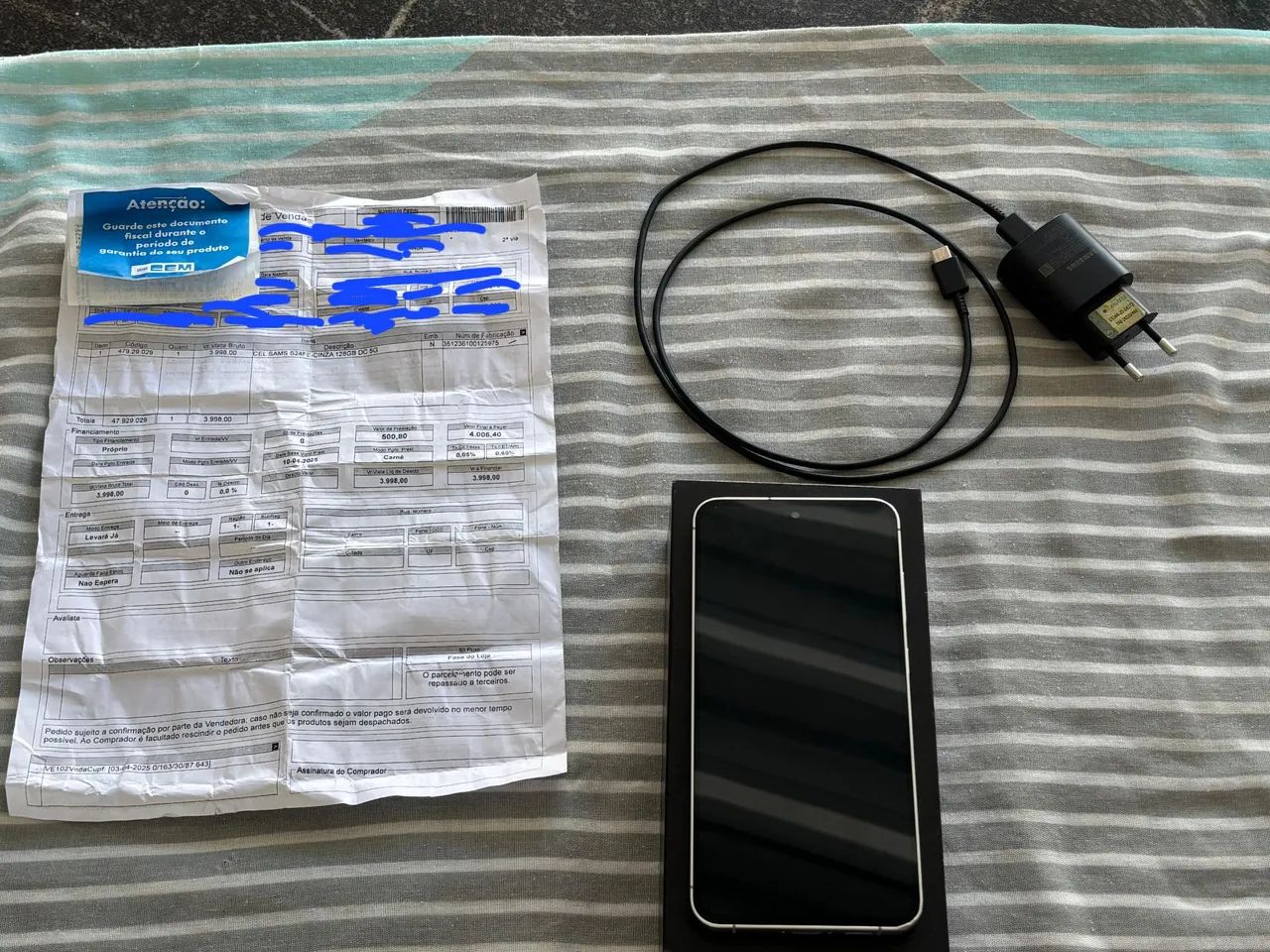 Galaxy S24 FE Cinza