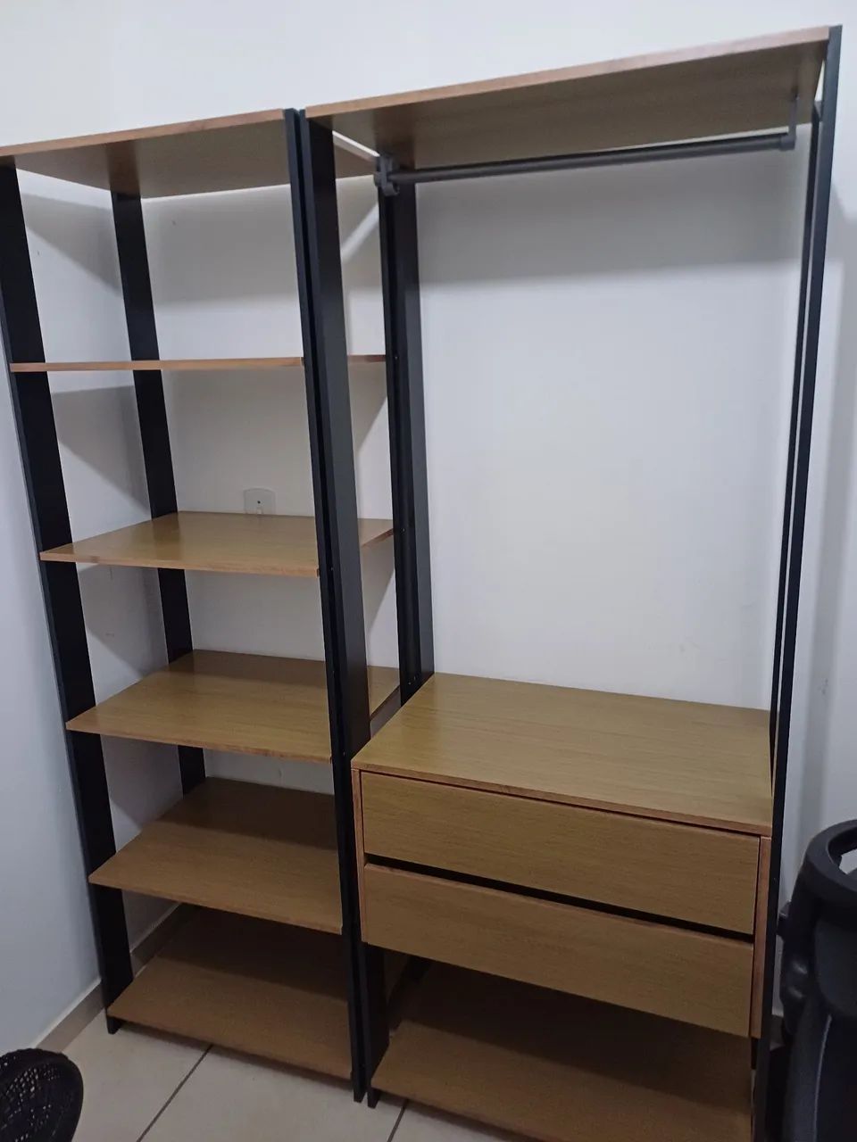 Guarda roupa closet modulado 