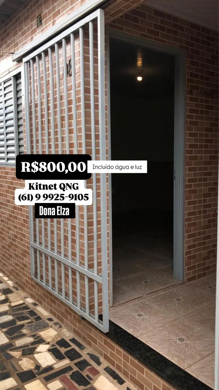 KITNET QNG - INDISPONÍVEL NO MOMENTO