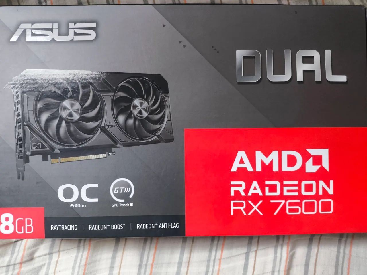 RX 7600 Asus Dual Evo oc
