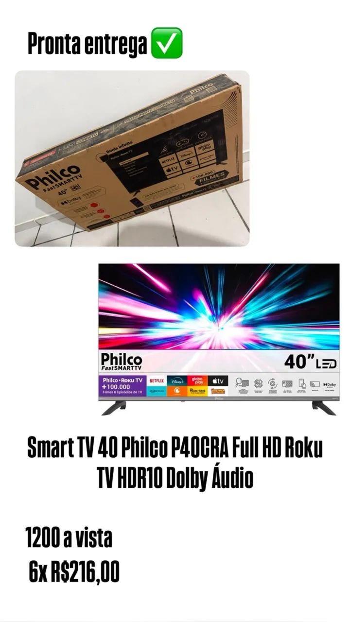 TV Smart 40 e 43 Nova  - Foto 2
