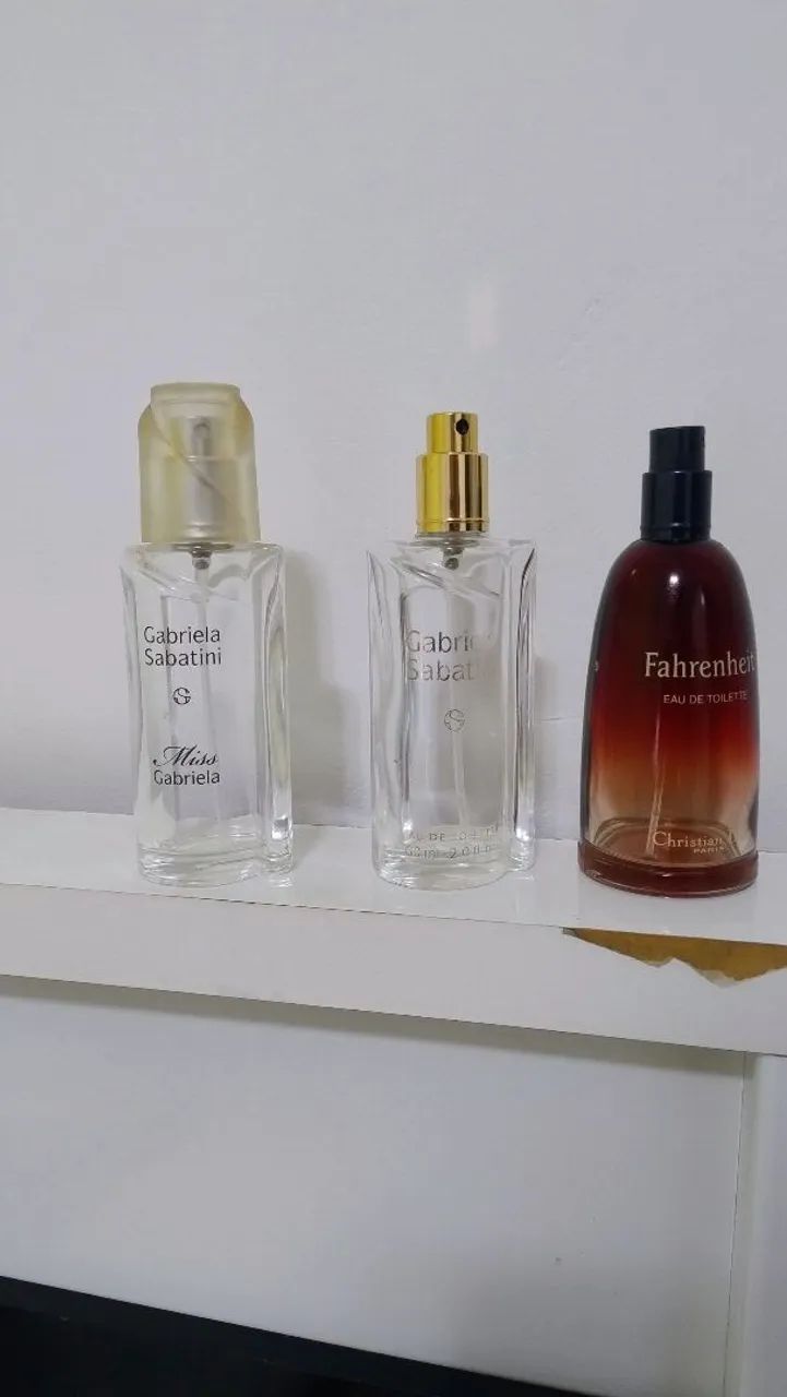 Vidro de Perfume Vazio 