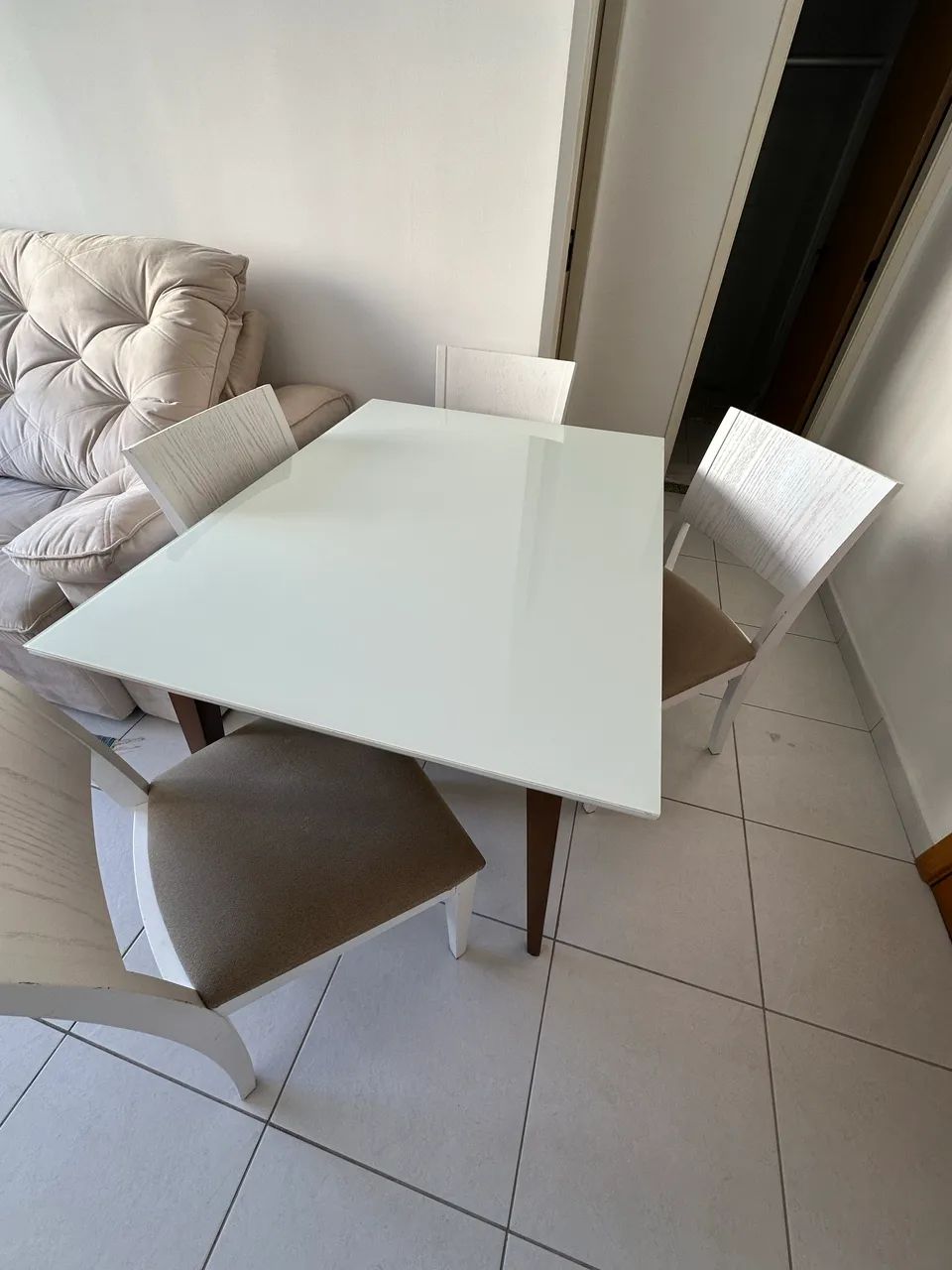 Mesa com 4 cadeiras Sier - 1.20 X 0.90 - Foto 3