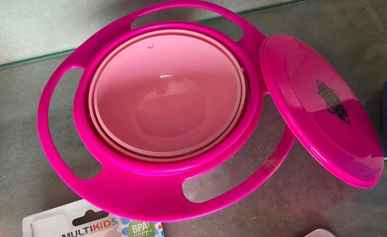 Kit alimentação infantil menina - Foto 2