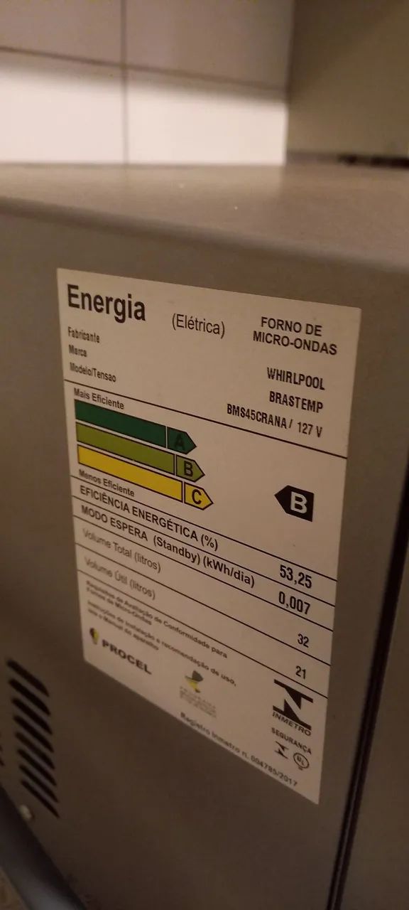 Microondas Brastemp Espelhado 32L - Foto 4