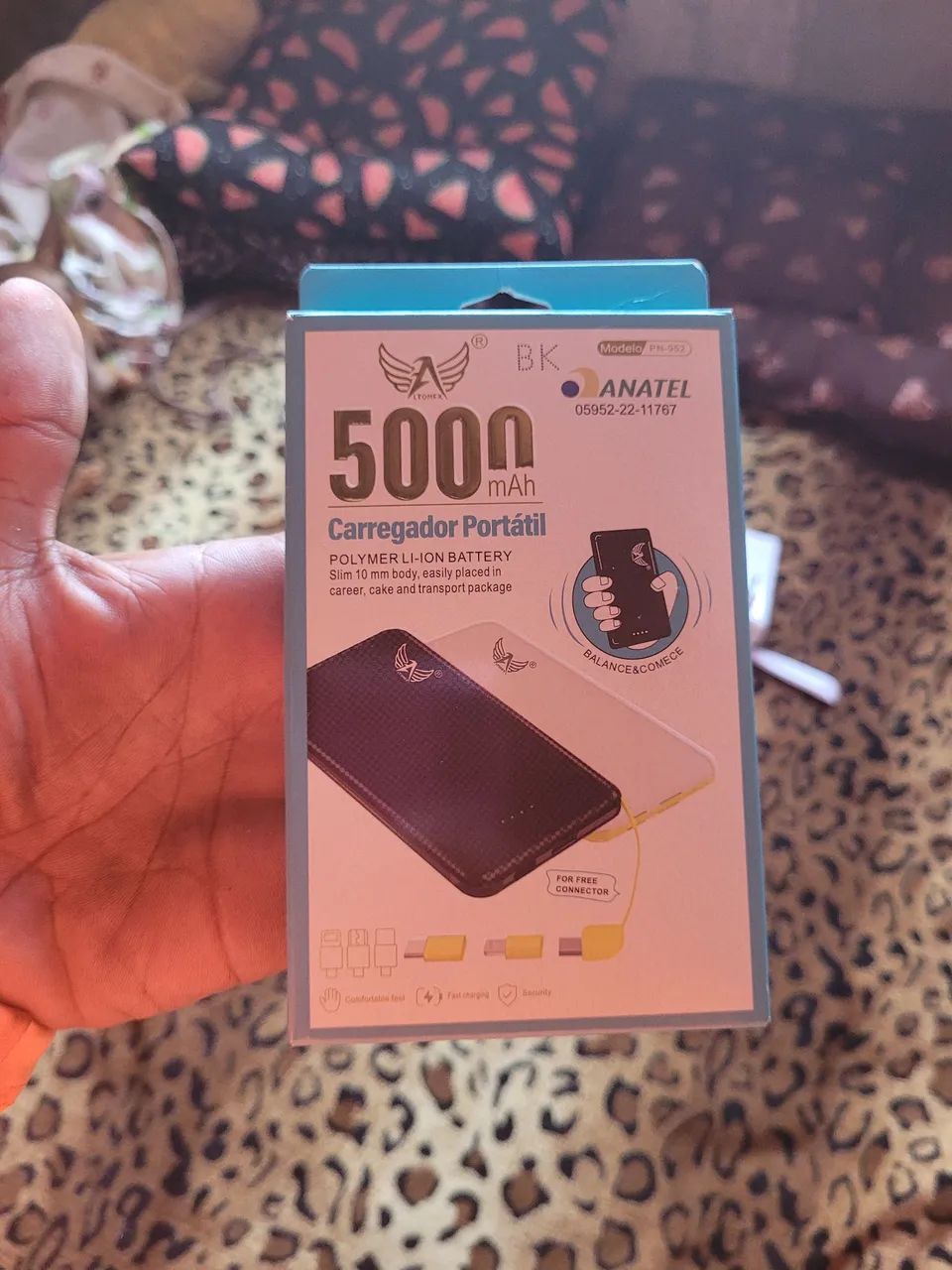 Bateria Port átil 5000mAh  - Foto 2