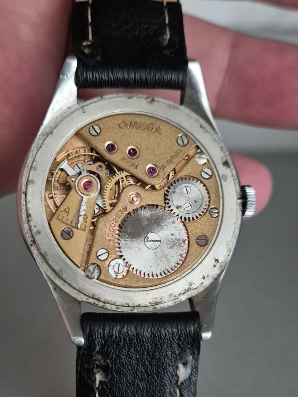 Relógio Omega Jumbo 38mm Raro Vintage - Foto 5