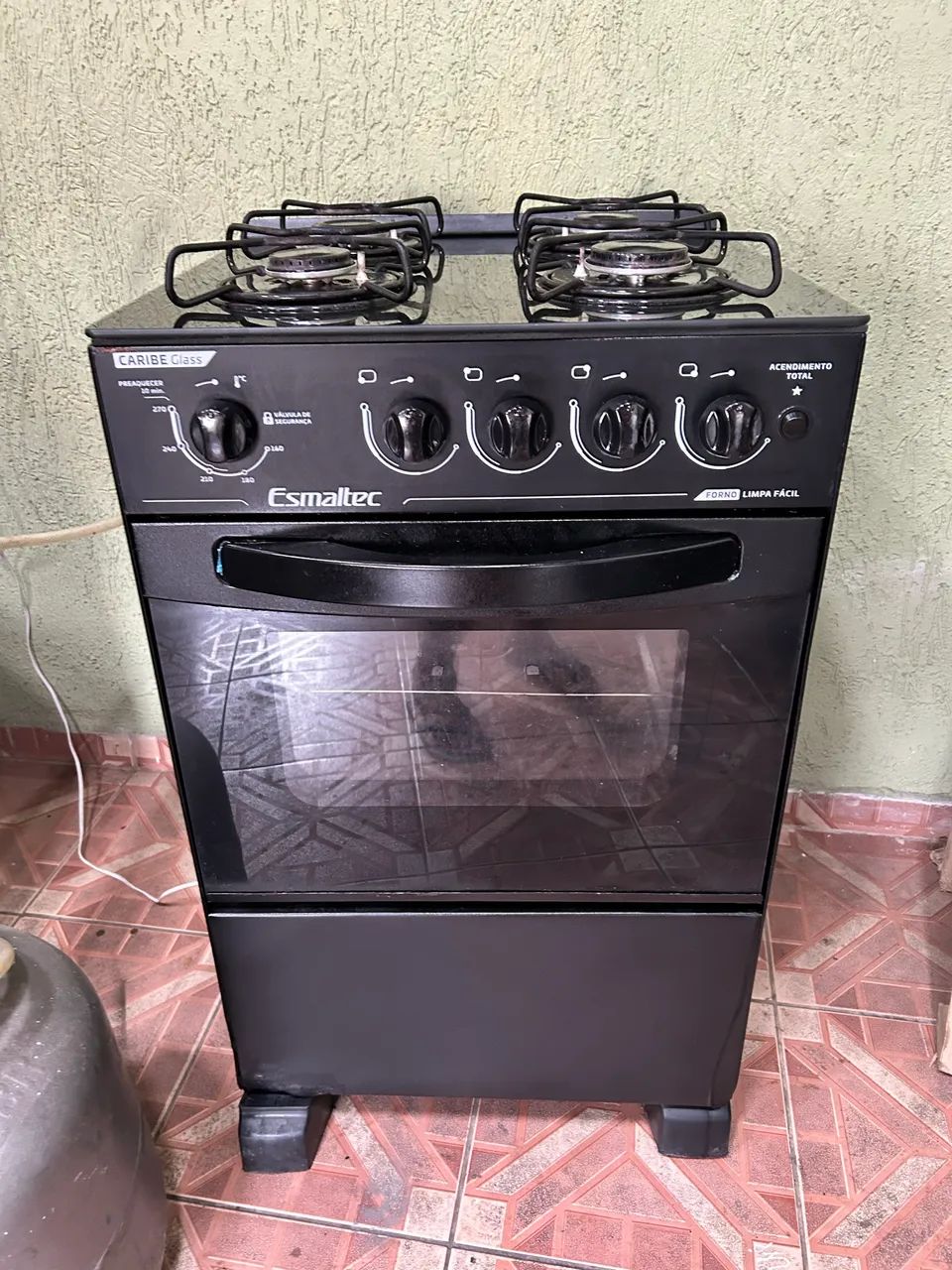 Fogão mesa de vidro 4 bocas automático  - Foto 5