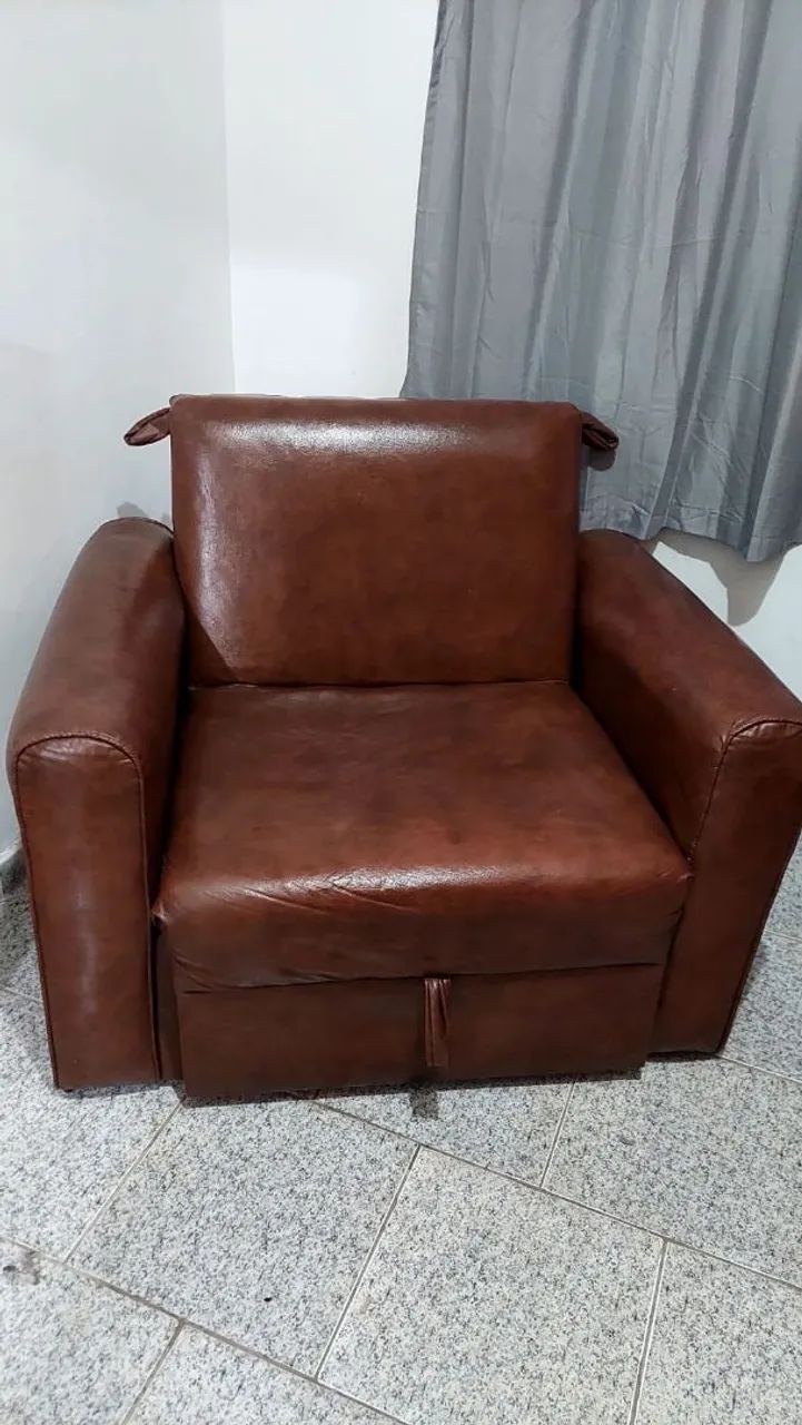 Sofá cama de solteiro 