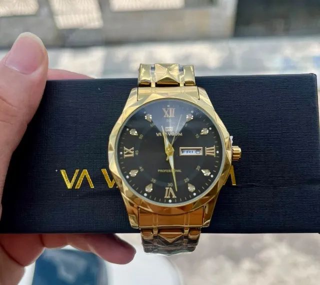 RELOGIO DE LUXO ESTILO DIAMANTADO - OFERTAS - Foto 3