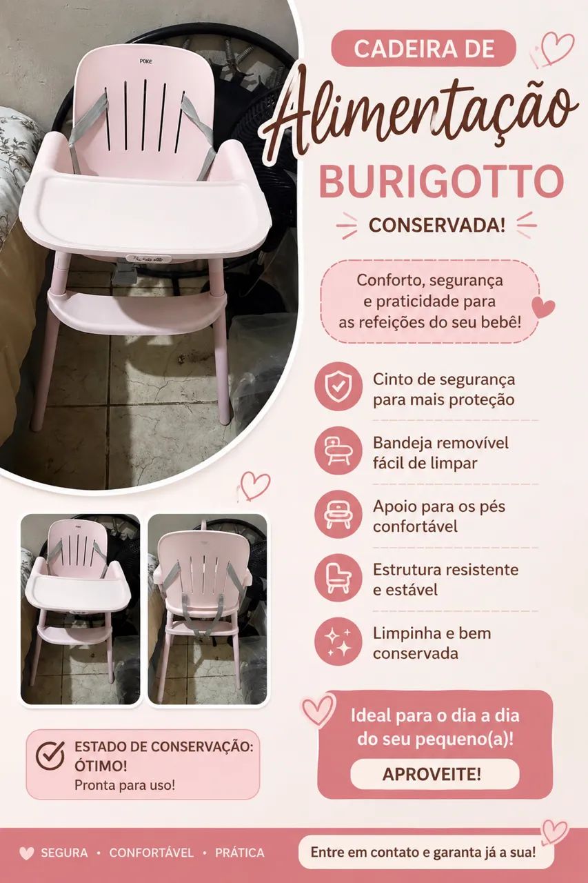 Cadeira de Alimentação  - Foto 3