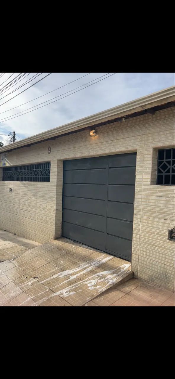 Portão de correr de garagem 