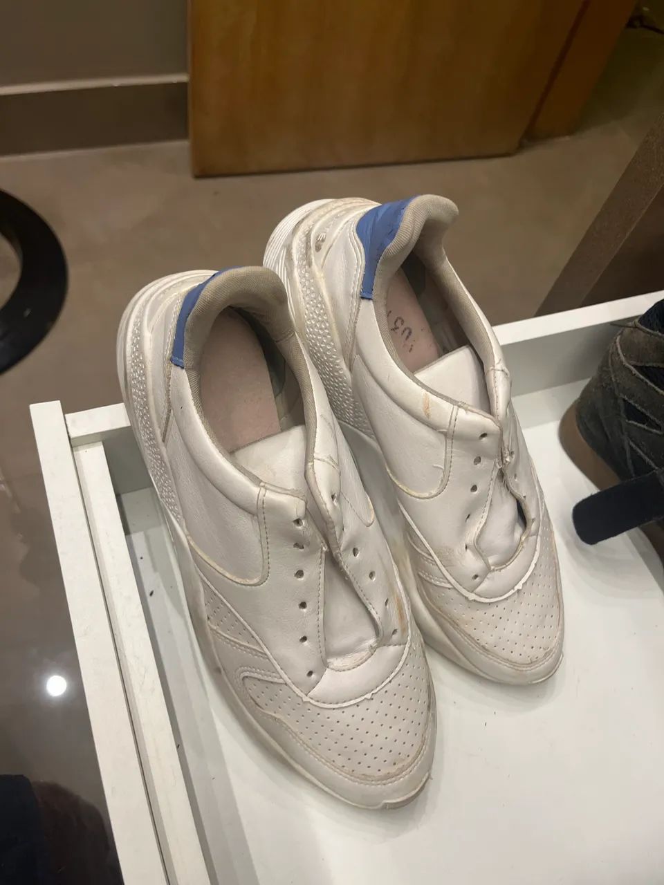Tenis Plataforma branco