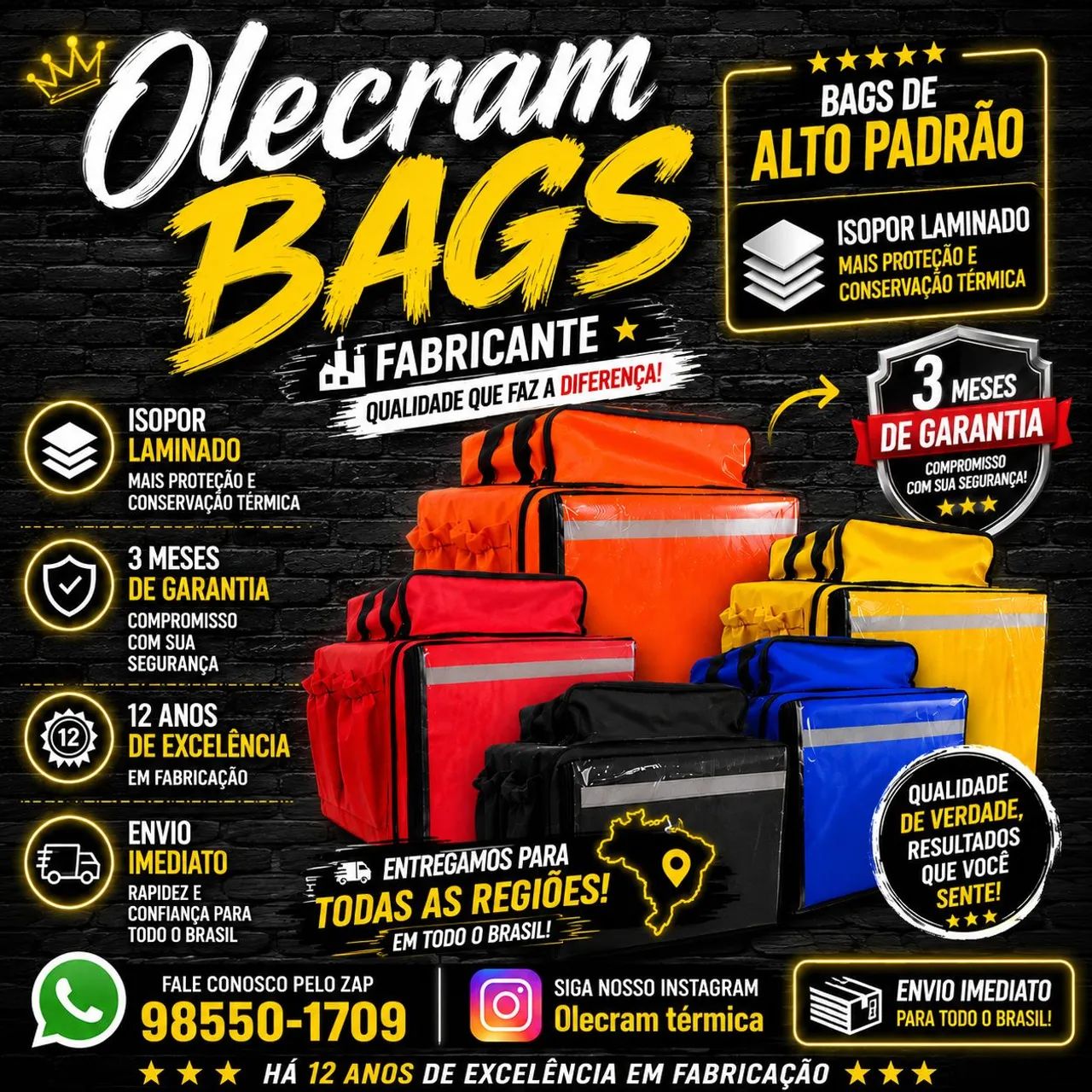 bags pra delivery 
