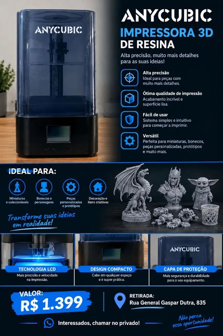 Impressora 3d Anycubic Photon Mono 2 - Foto 2