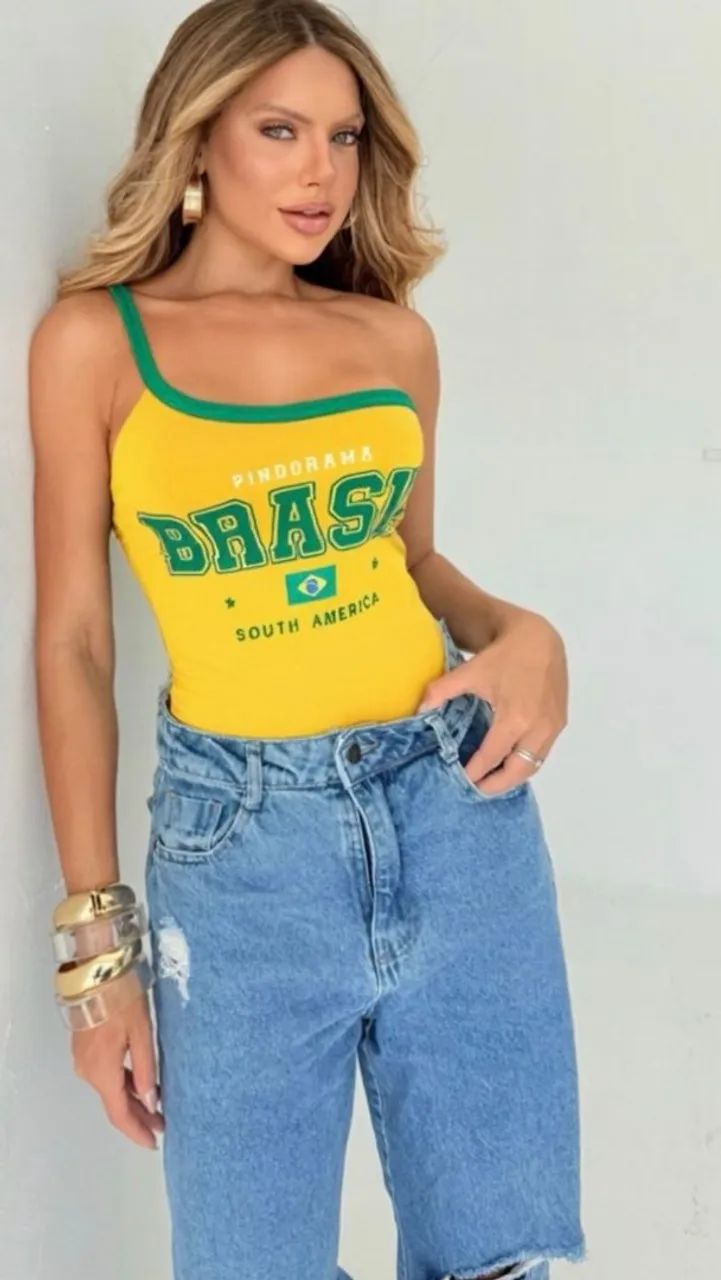 Brasil Croped top  - Foto 3
