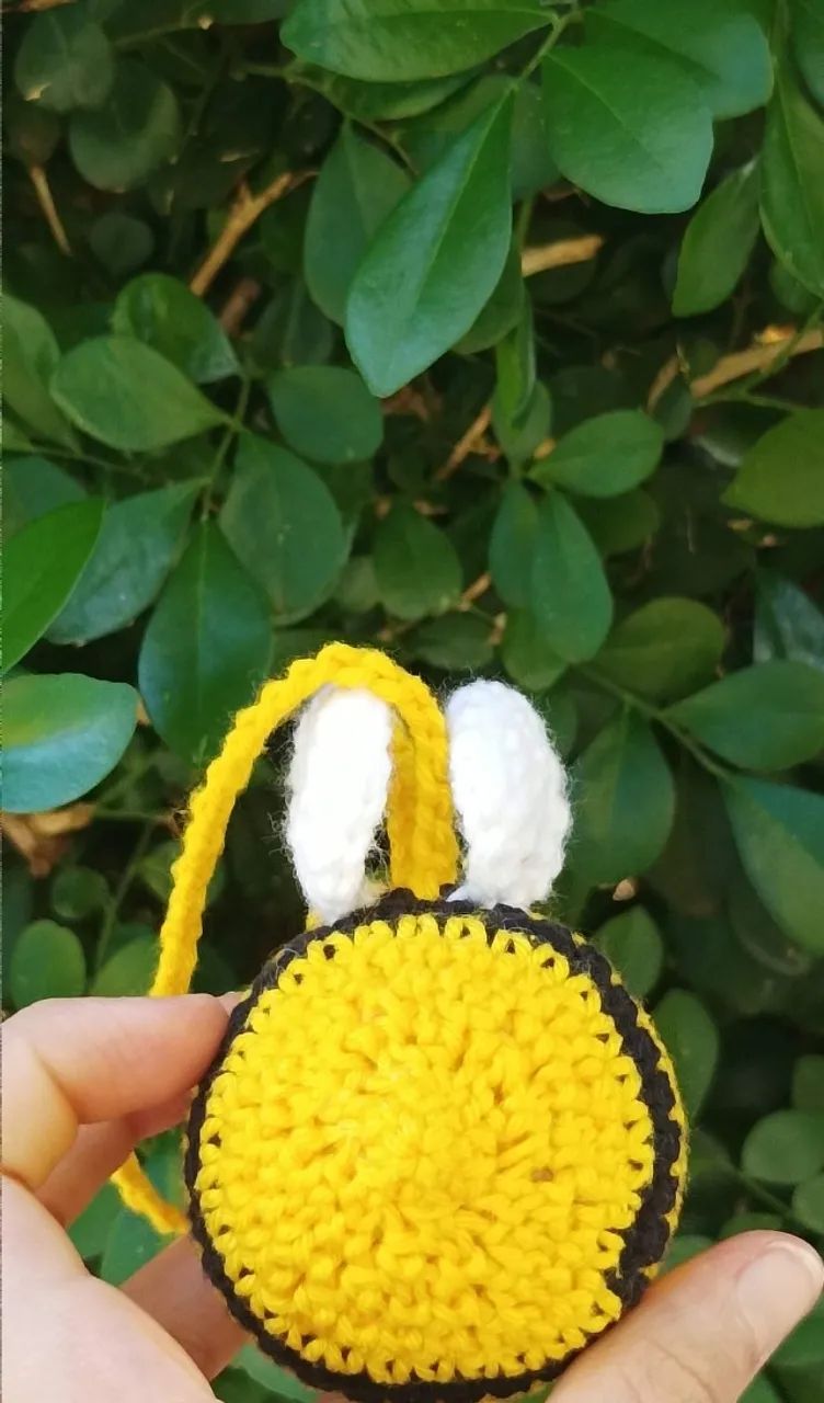 Abelinha Doce Mel Amigurumi - Foto 3