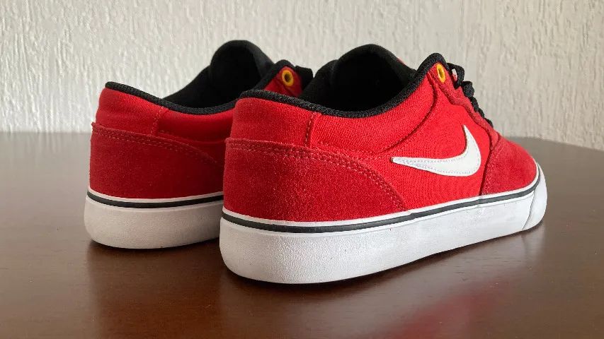 Nike Chron2 SB vermelho número 38 - Foto 4