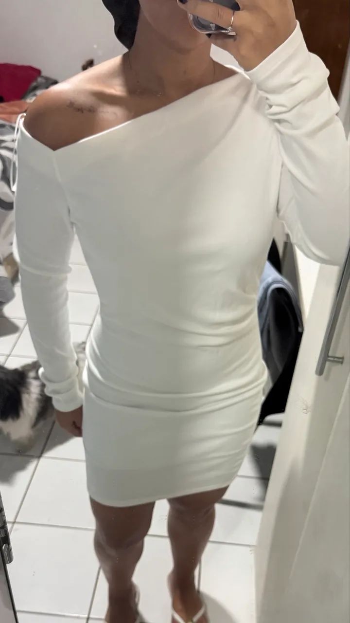 Vestido Branco Zara