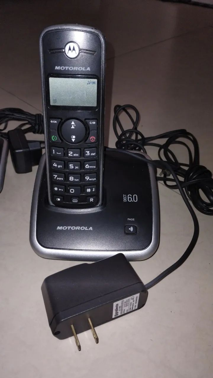 Telefone sem fio motorola com ramal - Foto 3