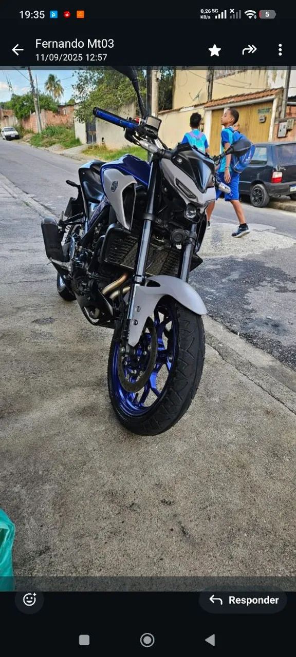 Moto top bem cuidada