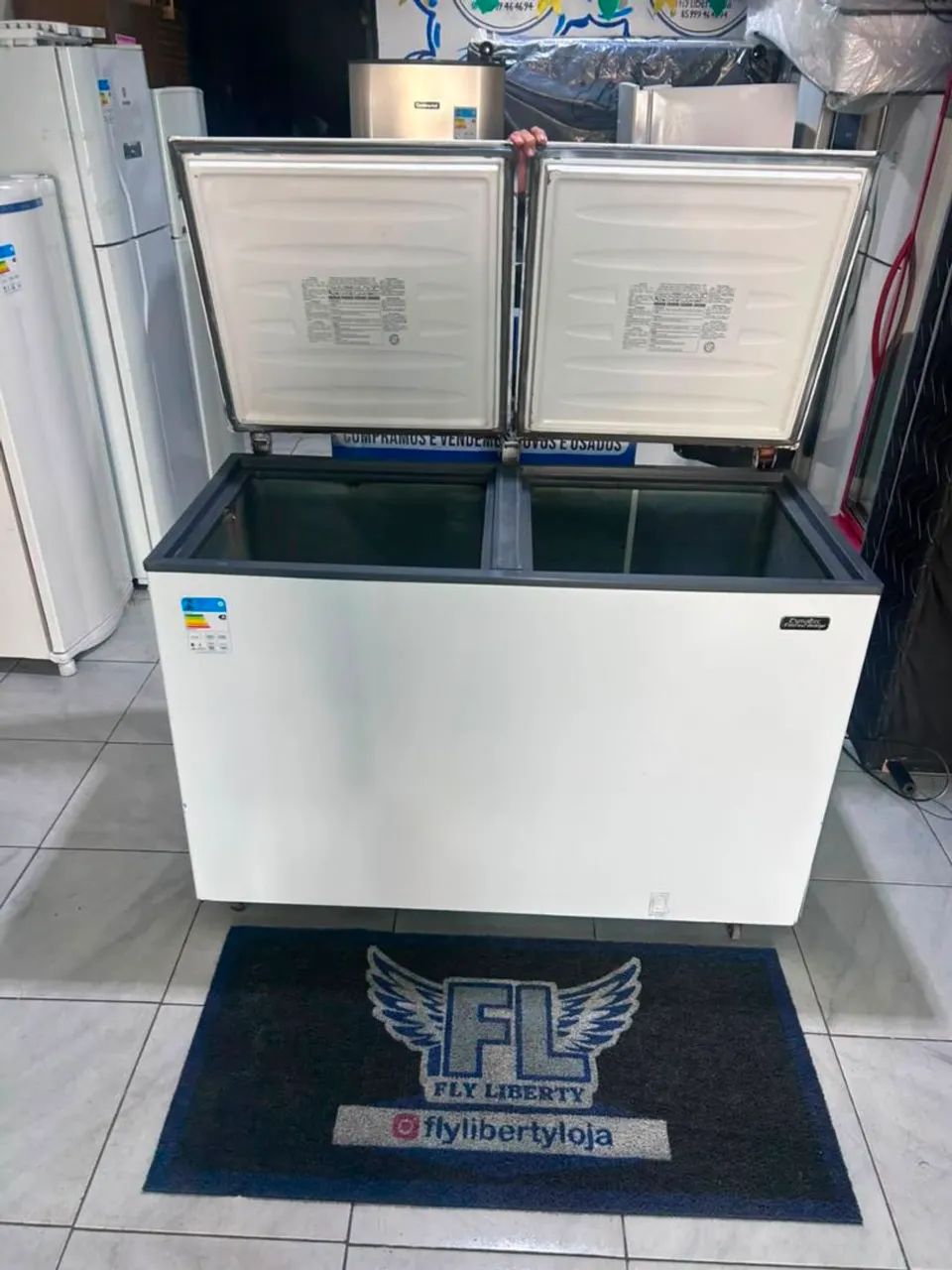 FREEZER HORIZONTAL ESMALTEC 500 LITROS  - Foto 2