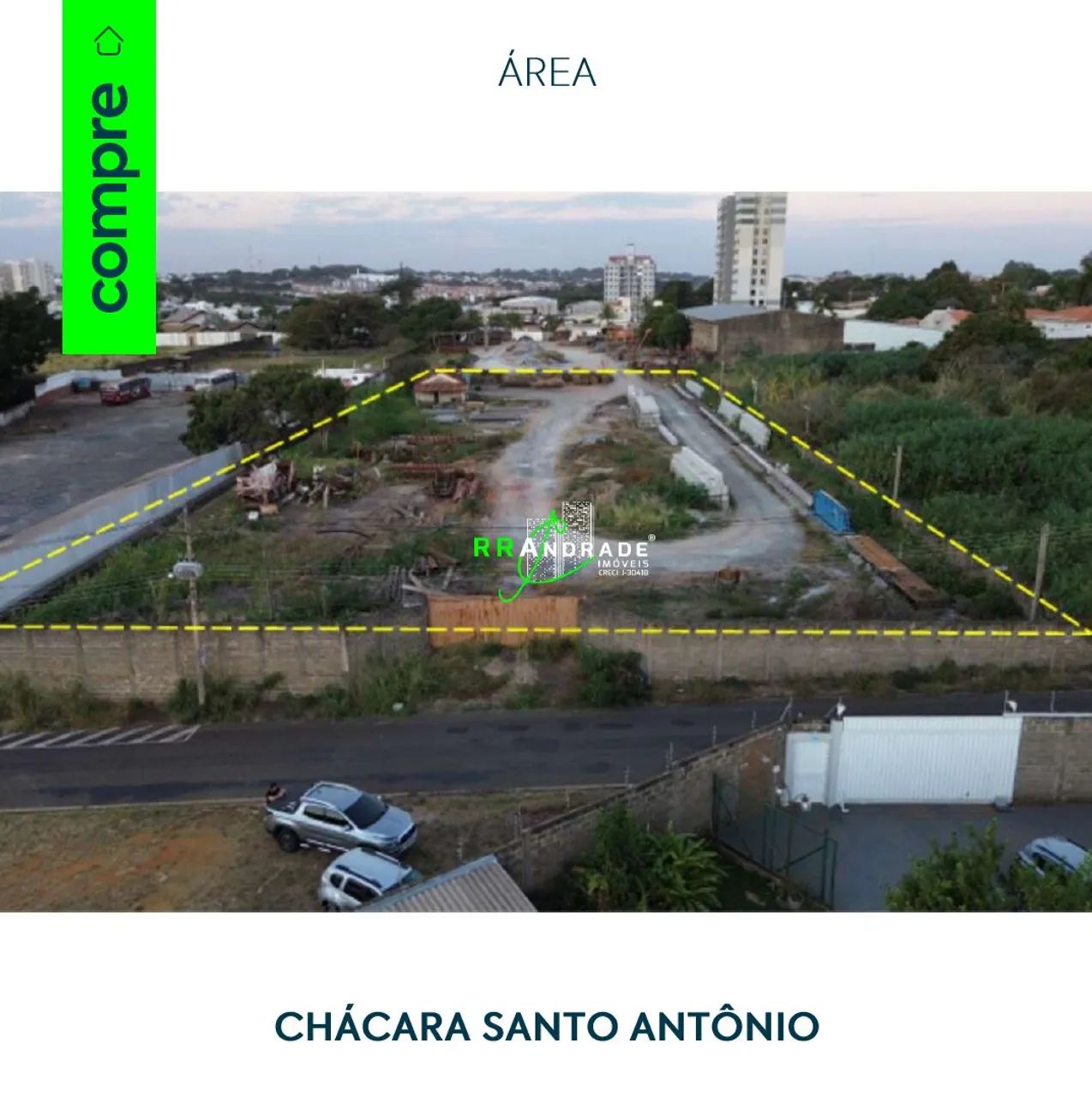 Área na Chácara Santo Antônio - Foto 2