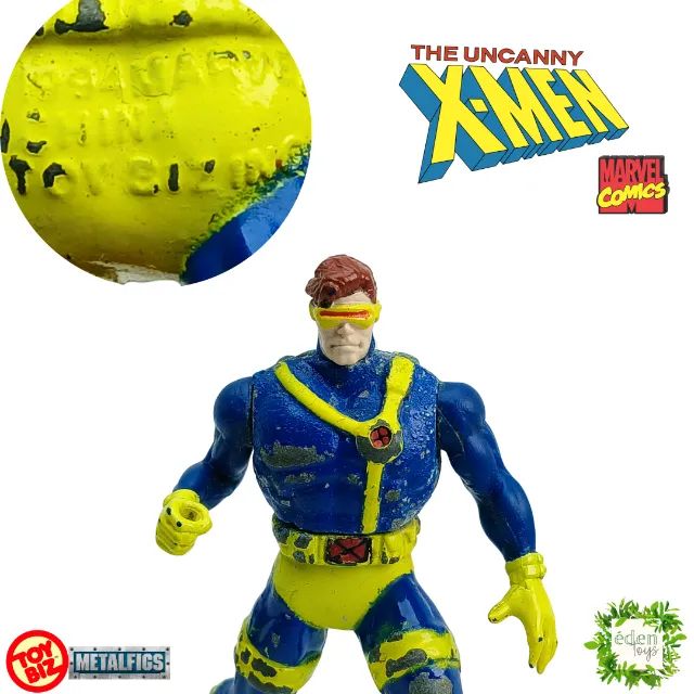 Marvel - X-Men, Cyclops 1994 Toybiz Die Cast (cód 853) - Foto 3