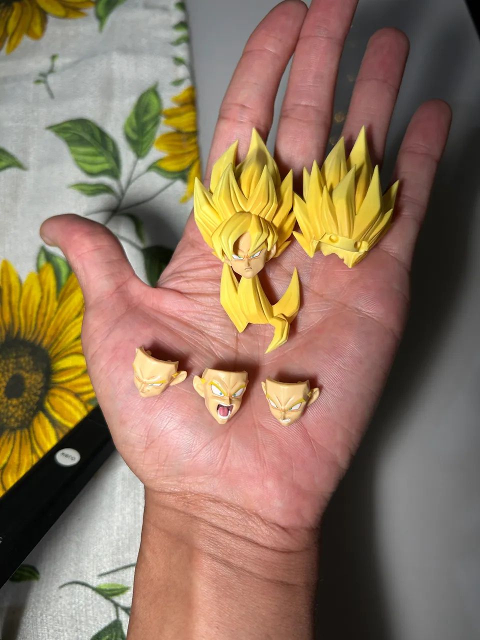 Head Goku lendário bandai