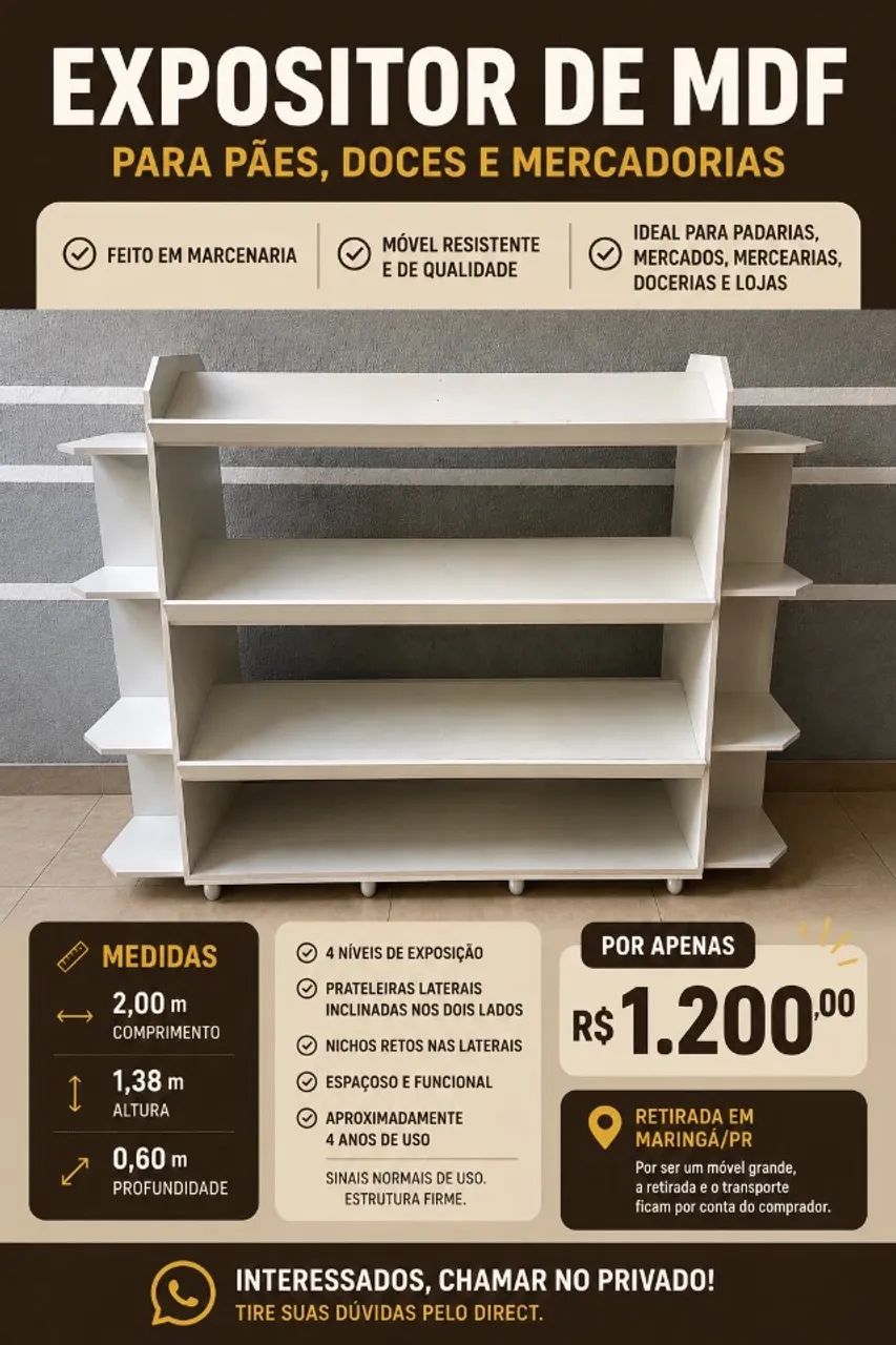 Balcão Expositor 