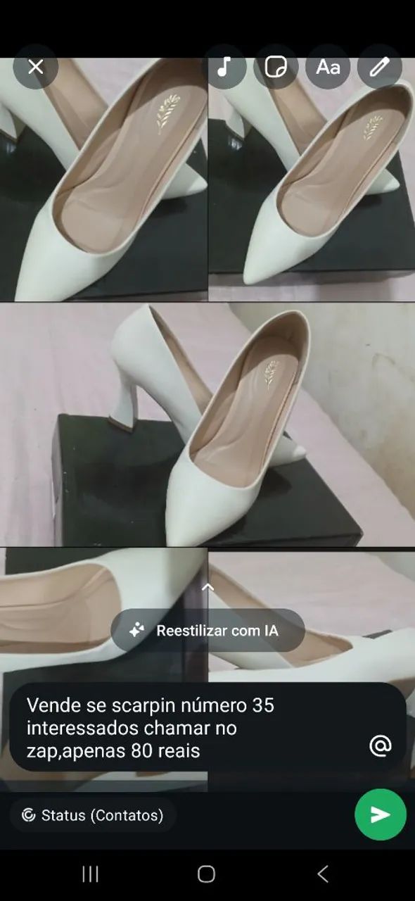 Sapato feminino 
