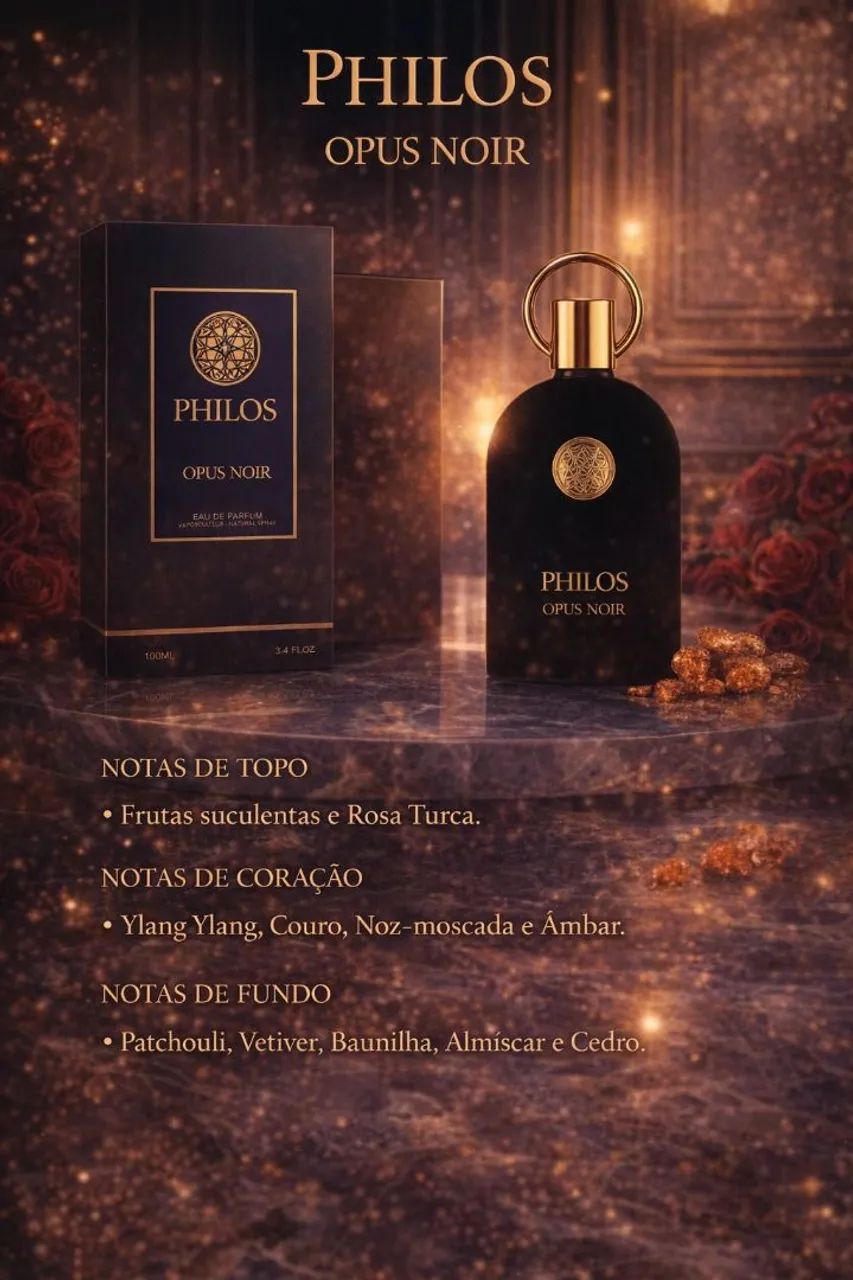 Philos Opus Noir - 100ml - Foto 2
