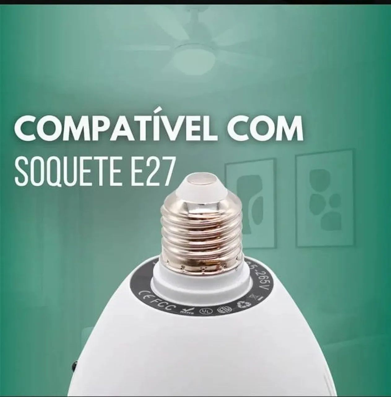 Mini ventilador de teto Led  **PRONTA ENTREGA** - Foto 3